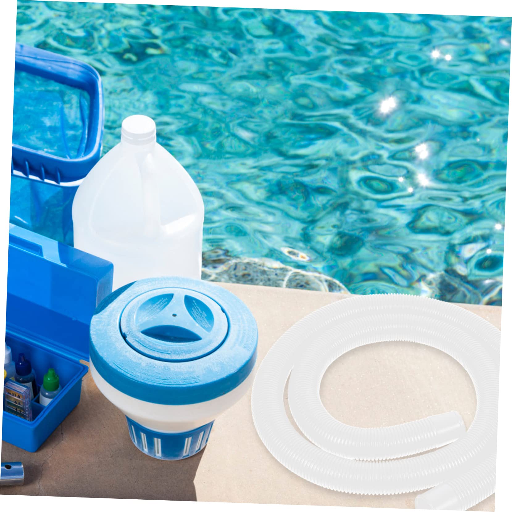 Manguera De Repuesto Para Bomba De Piscina Inflable Flexible y Resistente Compatible Con Filtros Gph Fácil Instalación Para Piscinas Desmontables y Depuradoras De Agua
