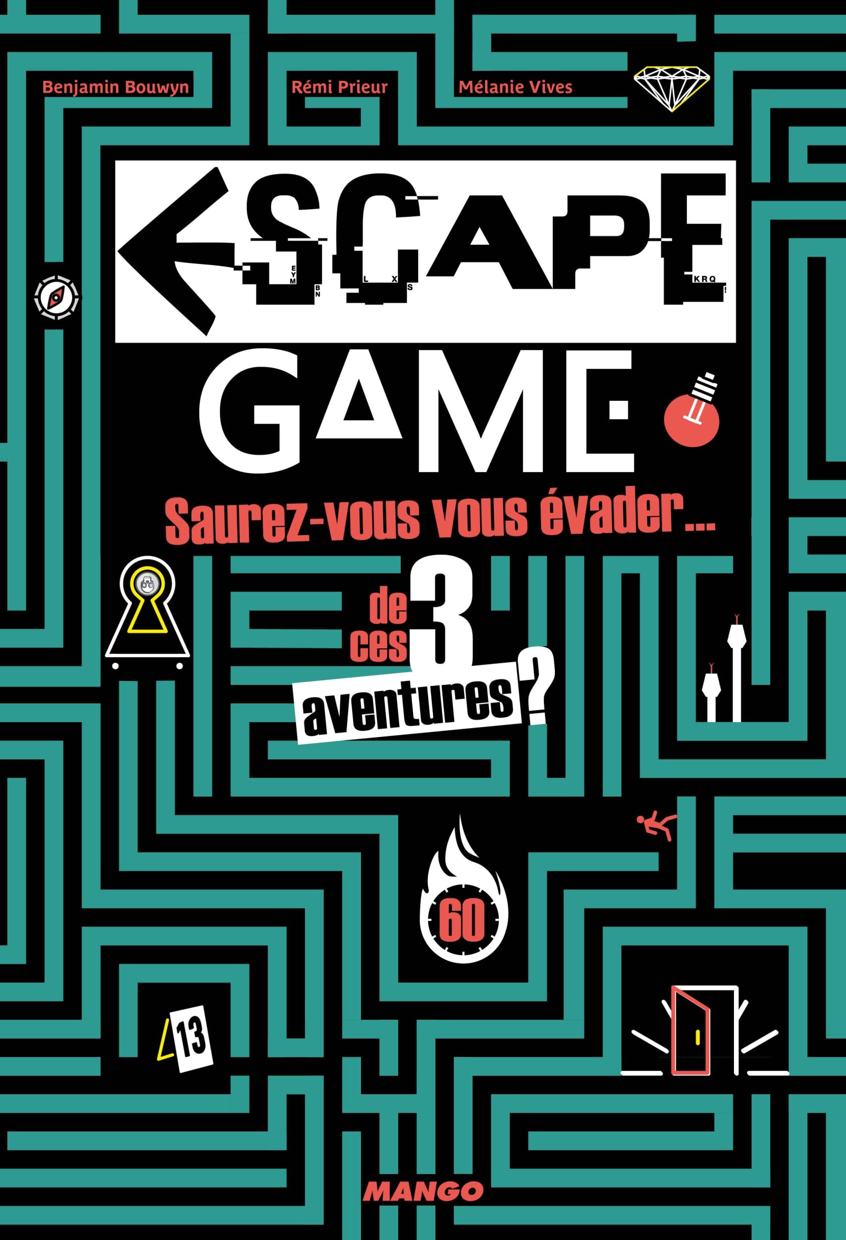 Mango Escape game Saurez-vous vous évader... de ces 3 aventures ?