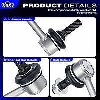 Vista 8 de Latas de estabilizador de barra antivuelco de aleación de zinc y níquel para 2007-2021 Nissan Altima Maxima Murano Pathfinder Quest Rogue Rogue