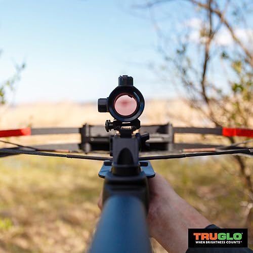 Miniatura 4 de TRUGLO GOBBLE-STOPPER - Miras de punto central de doble color de 1.181 in, 3 MOA, para caza de pavos, con lentes multicapas, disponibles en negro