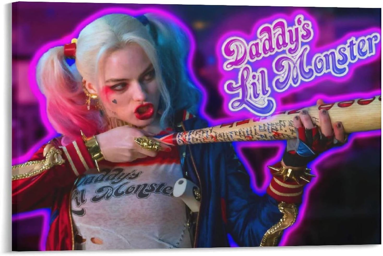 ハーレイ クイン 美しい画像ポスター ホーム装飾 アートパネル プリント キャンバス 壁アート 現代壁掛け 絵画 版画 芸術作品 インテリア08x12inch x30cm 見事な ハーレイ クイン 美しい画像ポスター ホーム装飾 アートパネル プリント キャンバス 壁アート 現代壁掛け 絵画 版画 芸術作品 インテリア08x12inch x30cm 見事な