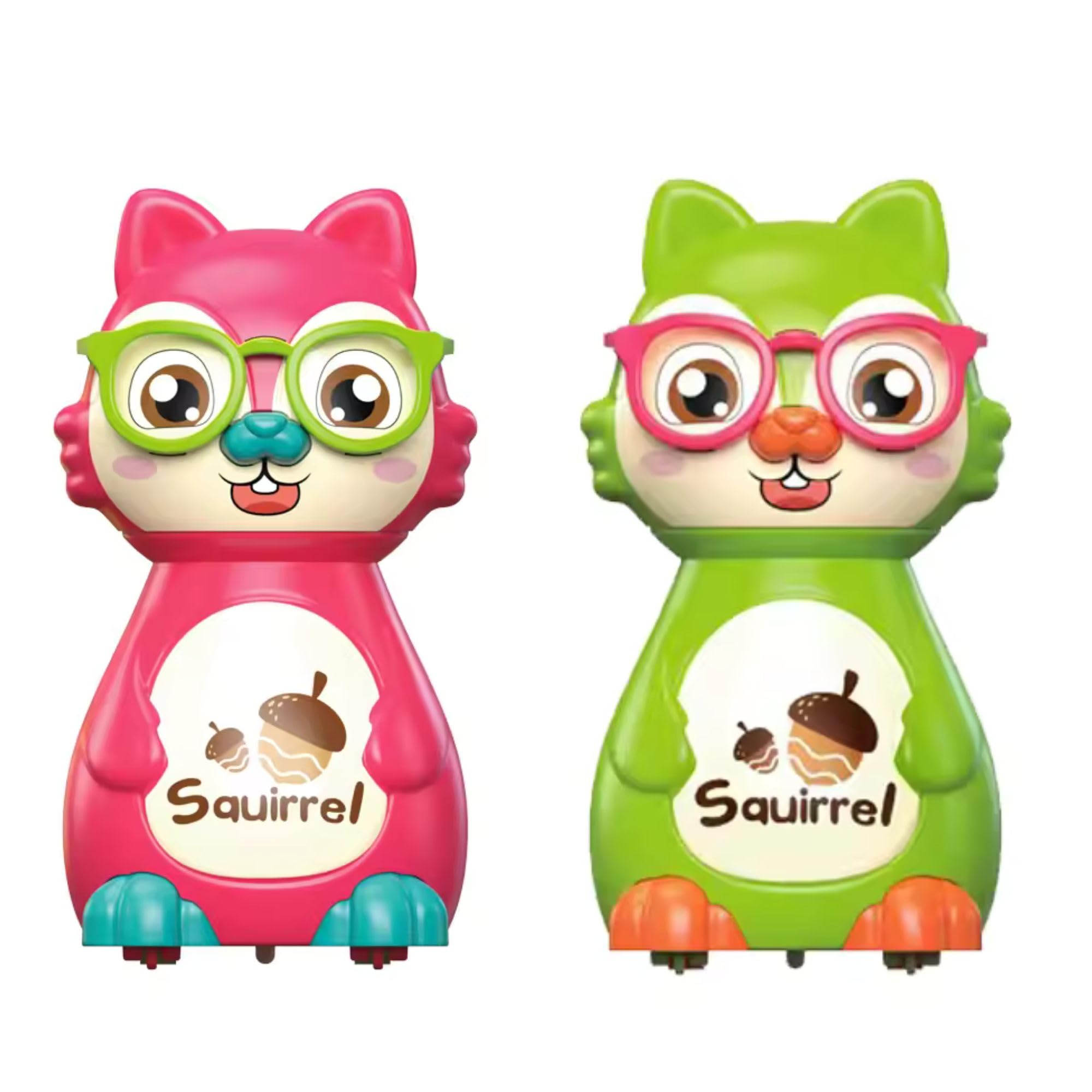 ARTLABEL 2 Pcs Colorful Press and Go Cute Squirrel Toy with Key Winding UP and Moving Toy(Color May Vary) (Squirrel) (B0D69XJ264) Amazon Price History, Amazon Price Tracker