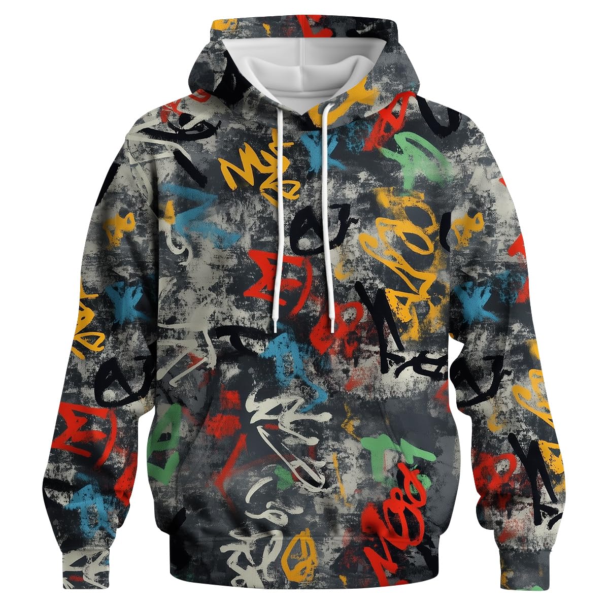 CZLBTFTP Mens Hipster Hip Hop Hoodie Novelty Long Sleeve Hooded Sweatshirt Pullover