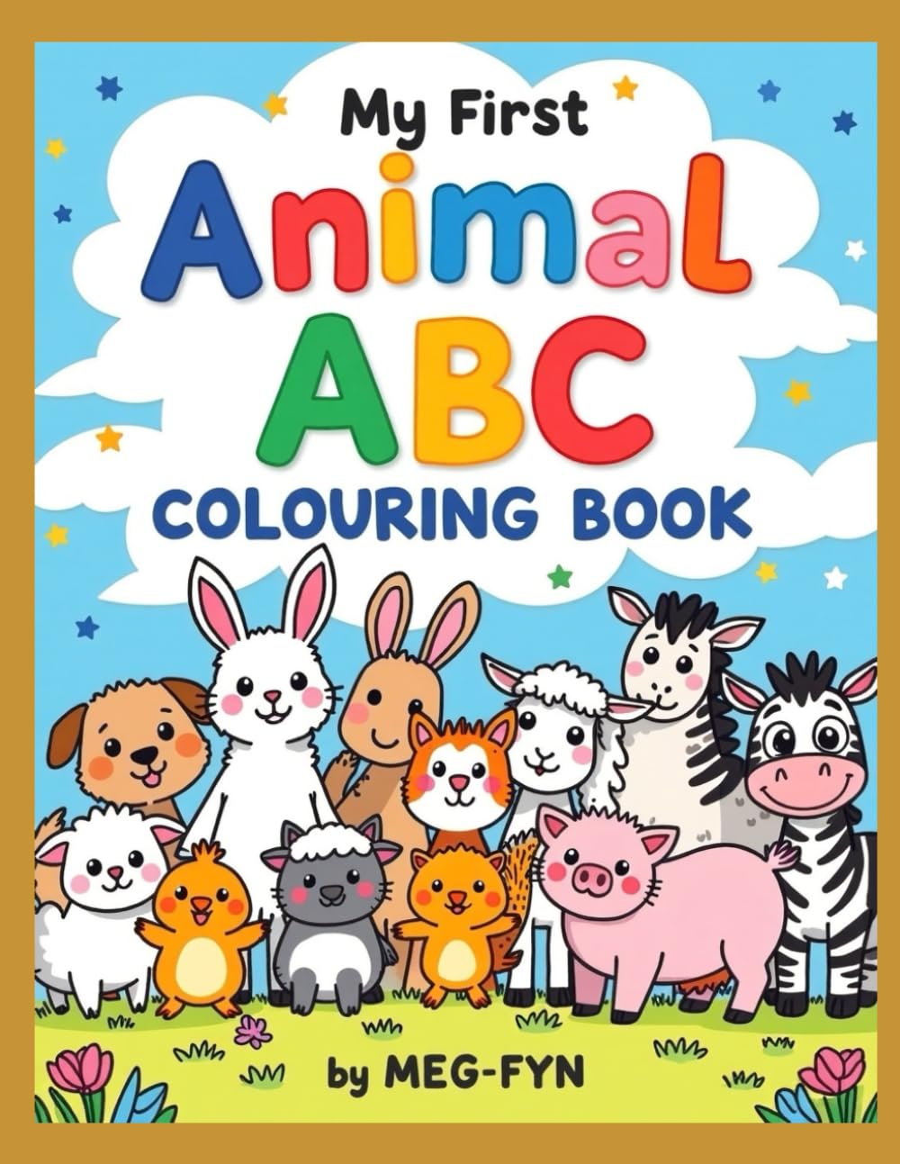 My First Animal ABC Colouring Book