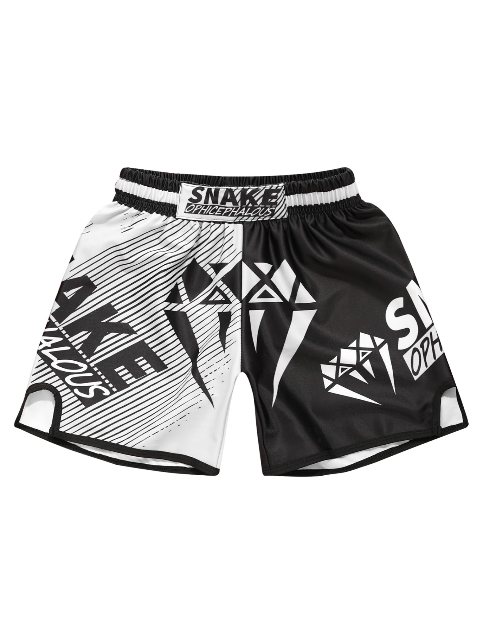 Shorts De Lucha De Muay Thai para Niños Varones Pantalones Cortos De Boxeo De Artes Marciales MMA Pantalones Cortos De Entrenamiento De Lucha