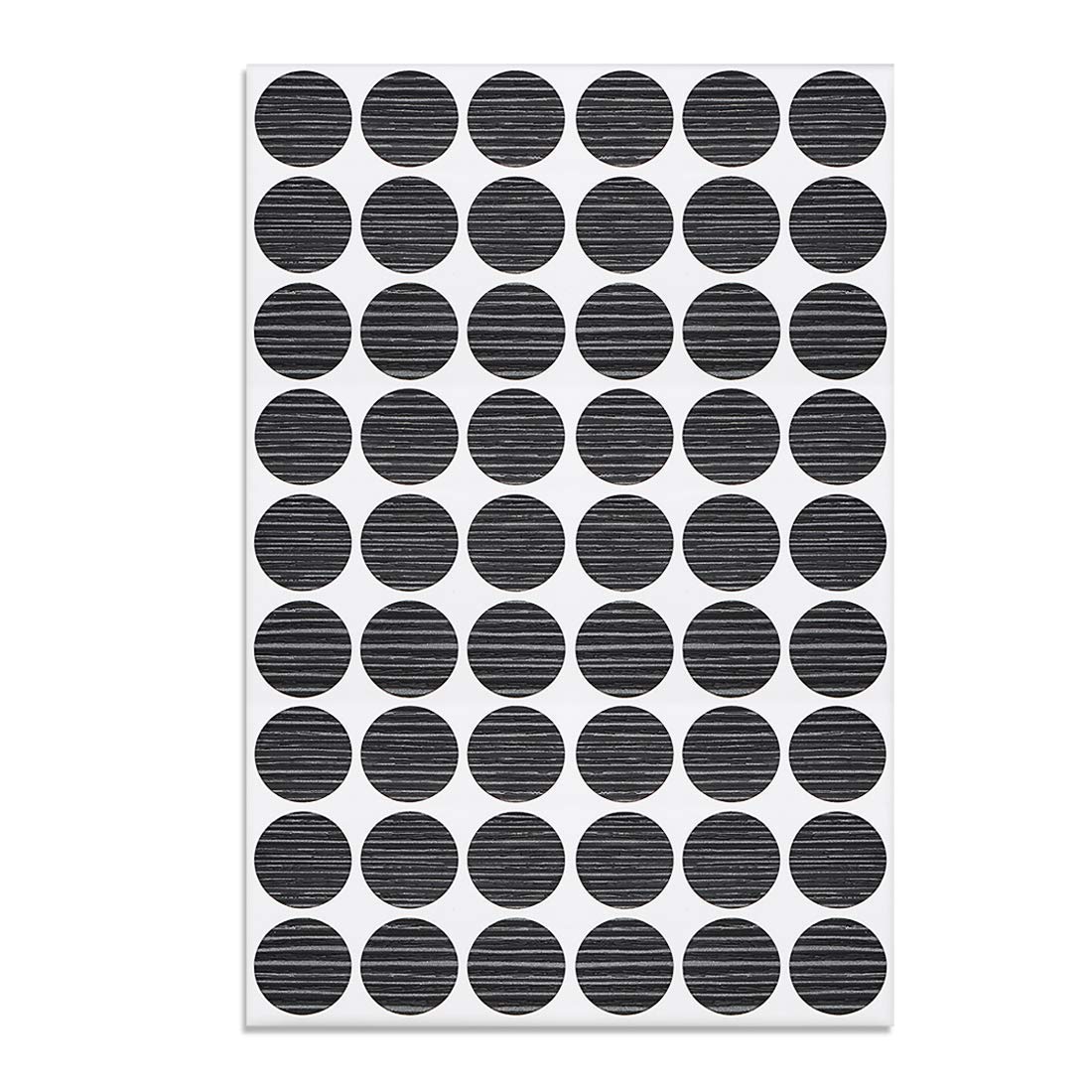 540 Adesivi Copri Fori Viti 21mm - PVC Texturizzato, 5 Colori Legno, Per Mobili E Riparazioni - Foto 10