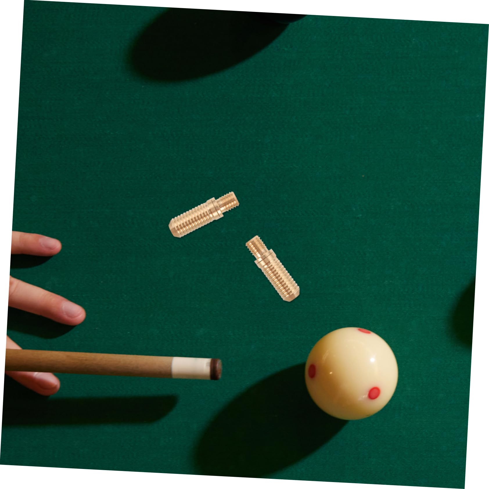 Kisangel Billard Queue Schrauben | Kupfer Verbindungsschrauben Für Pool-Queue-Reparatur