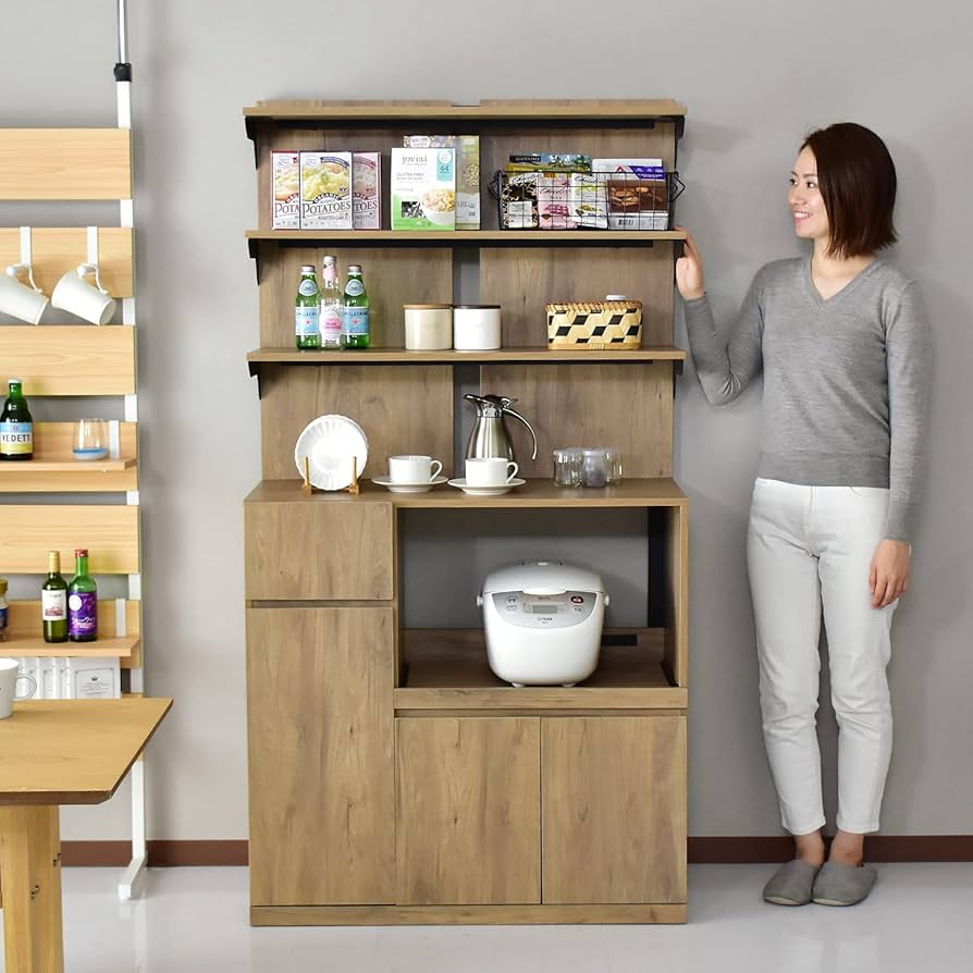 Amazon｜DORIS ドリス キッチンラック レンジボード キッチン