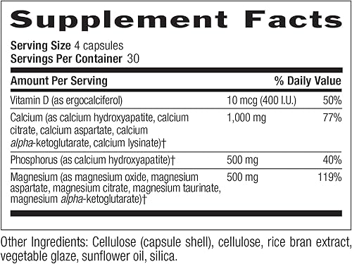 Miniatura 2 de Country Life Cápsulas vegetales Cal-Mag 120 cápsulas