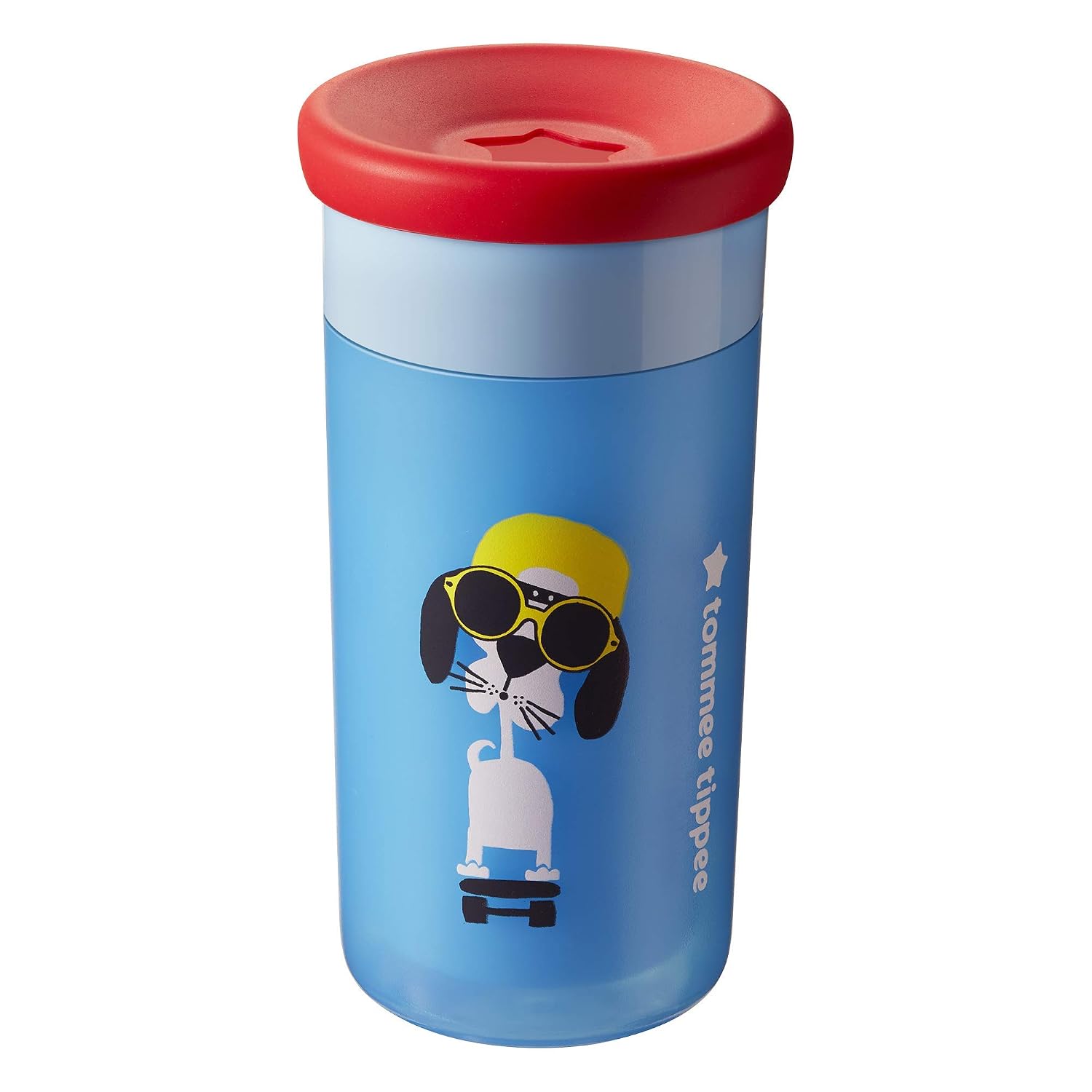 Tommee Tippee Spill-Proof Insulated Easiflow 360° Cup, Boy – 12m+, 2ct