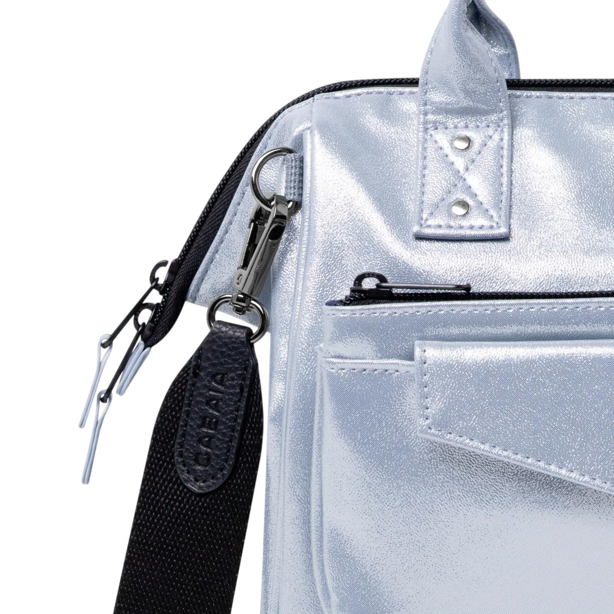 Cabaïa Crossbody Adventurer Medium Fiji silver | Wasserabweisend