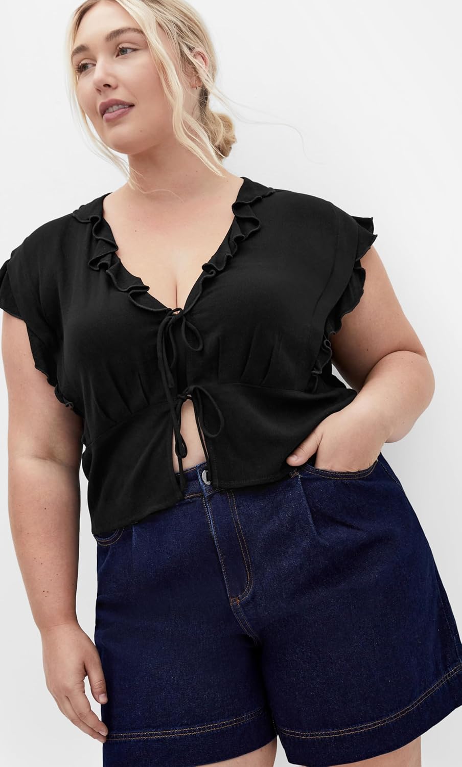 City Chic Women's Plus Size Top - Spring Love - Image 5