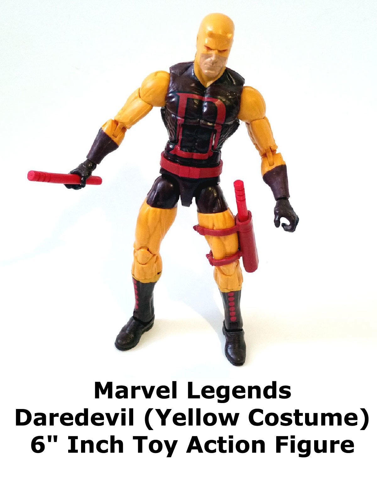 marvel legends daredevil yellow