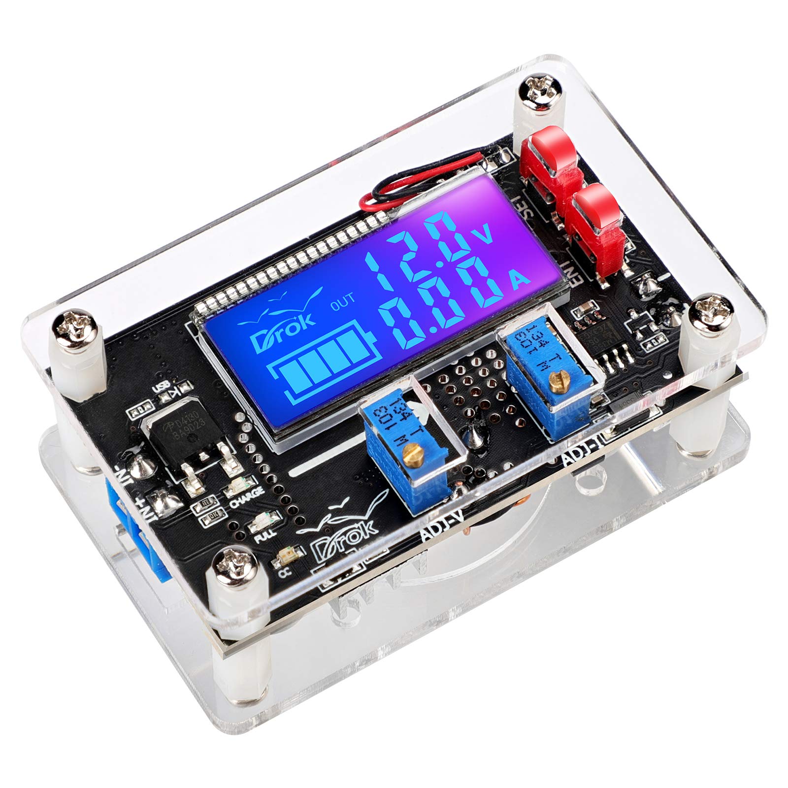 Buy DROK Voltage Boost Converter, DC 630V 5V Step Up to DC 732V 12V