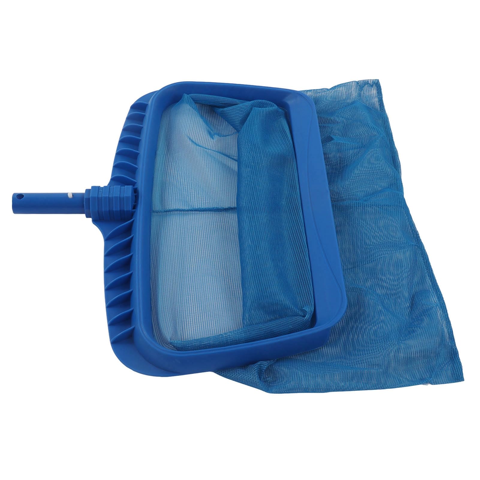 Rete Skimmer per Foglie per Piscina Resistente con Telaio Rinforzato e Filtraggio Fine per Piscine Pulite ABS Blu 19,8x16 Pollici 1 unità