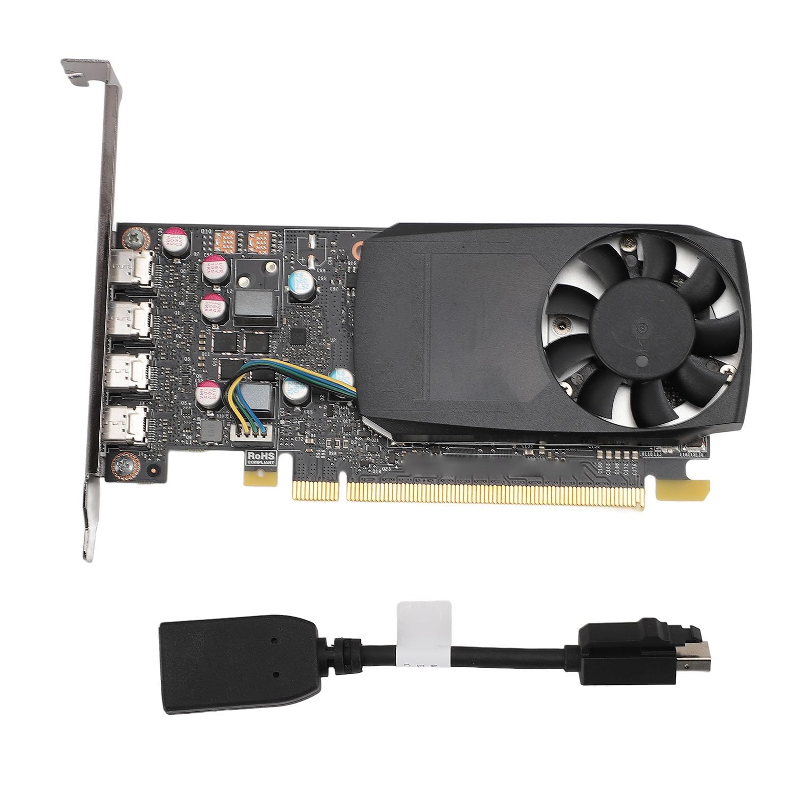Ejoyous Quadro P620 Grafikkarte 2GB 128 Bit PCI Express 3.0 x16 mit 512 Kernen und 4K Auflösung für professionelle 3D Modellierung und Videobearbeitung