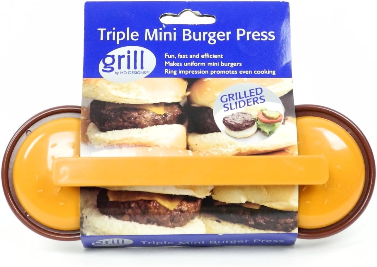 Triple Mini Burger Press