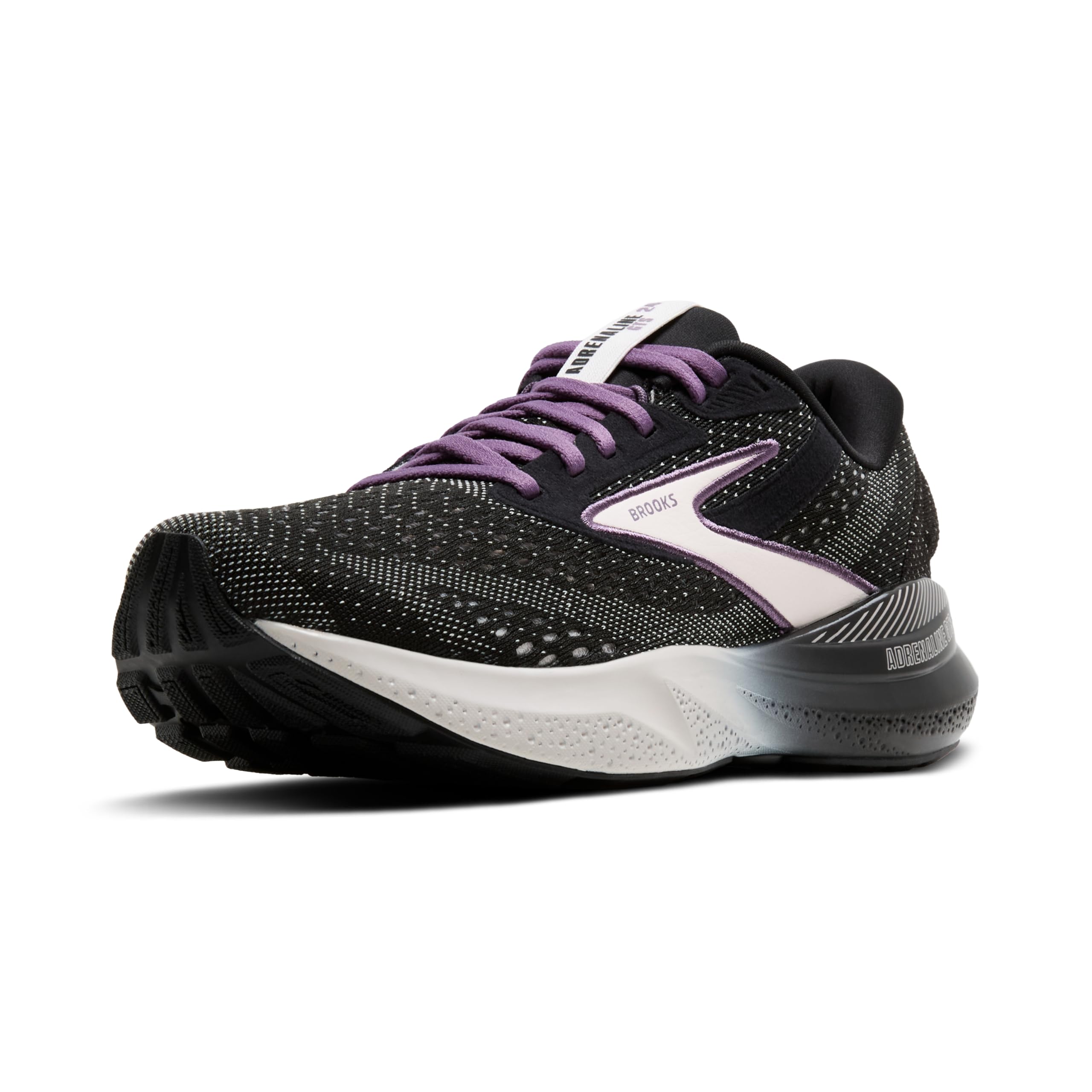 Brooks Adrenaline GTS 24 chaussures course femme noir lilas 5 wide