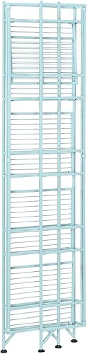 Miniatura 5 de Convenience Concepts Xtra Storage Shelves - 5-Tier Folding Metal Shelving, Modern Shelves for Storage and Display in Living Room, Bathroom, Office,