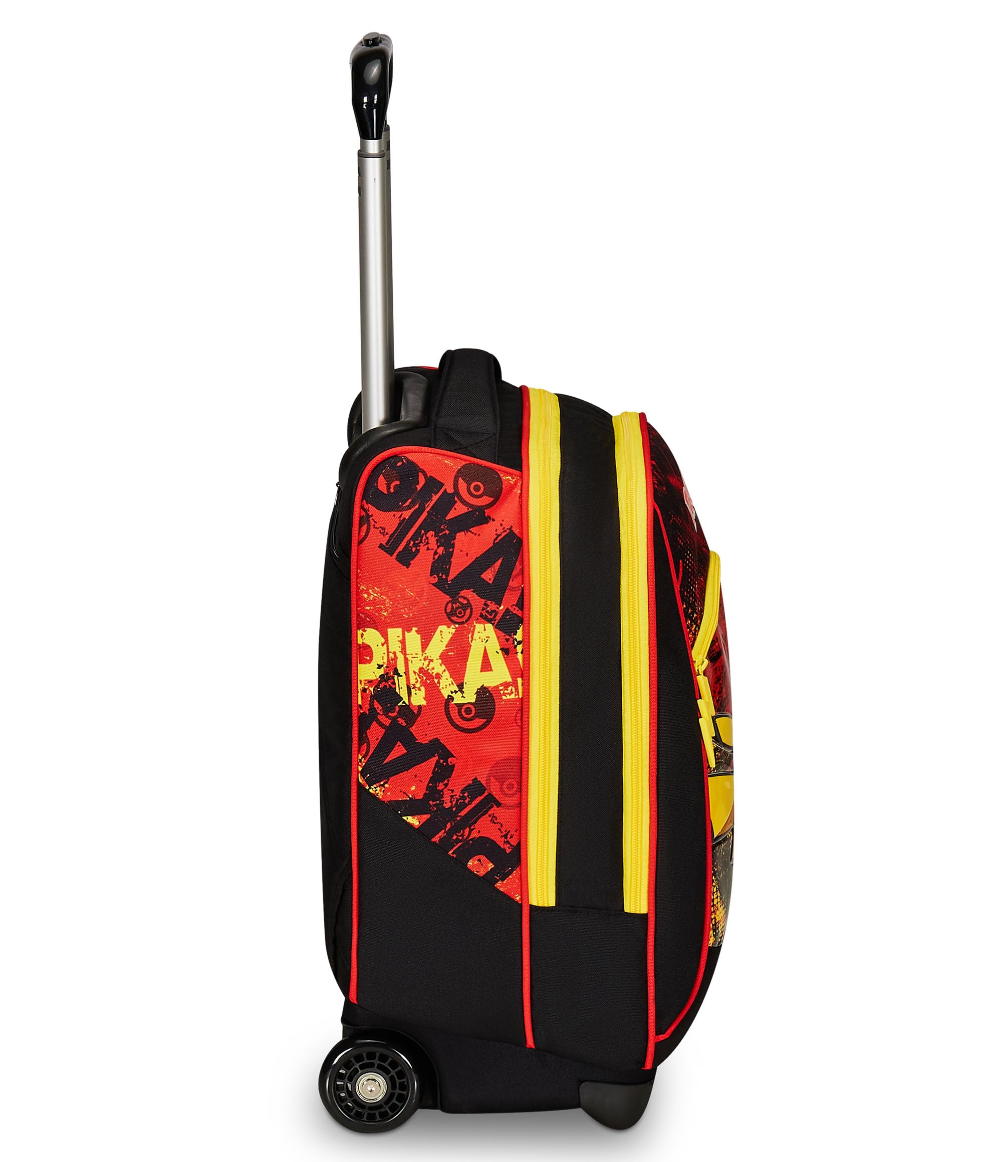 Seven Trolley Scuola Big, Rosso e Giallo, Pokemon Pikachu, Legendary Avengers, Doppio Scomparto, Tasca Porta Borraccia e Crossover System, Zaino Scuola Viaggio, Bambino Ragazzo