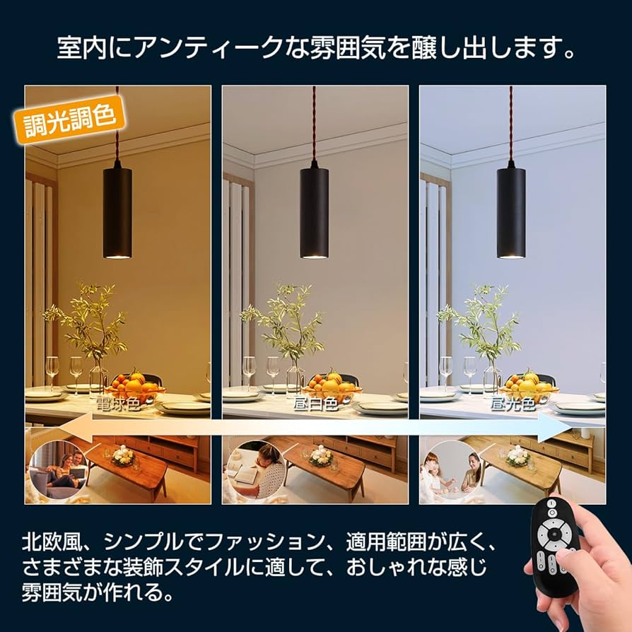 rra1225様　ご依頼品 Amazon.co.jp : ANWIO ペンダントライト ダクトレール用 100cm