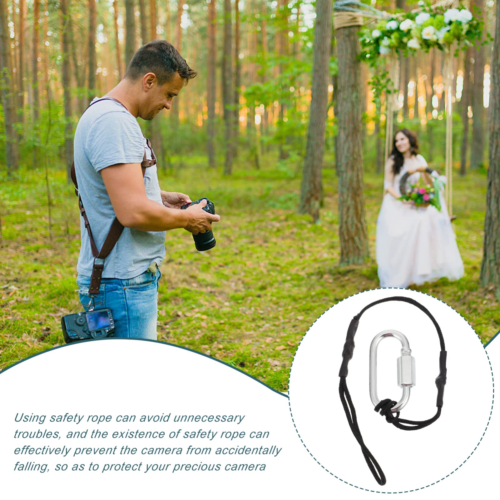 Adaptador De Correa De Cámara Correa De Seguridad Para Y De Instalar Accesorios Para Fotografía Para Entusiastas Fotografía