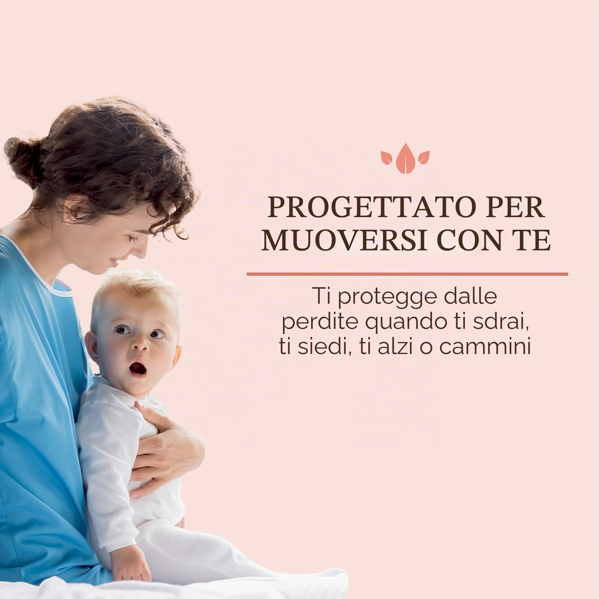 Organyc Assorbenti Post Parto per Ospedale – Primi Giorni Dopo il Parto, Ripiegati – 12 Pezzi – in 100% Cotone Biologico Certificato, Delicati per Pelli Sensibili