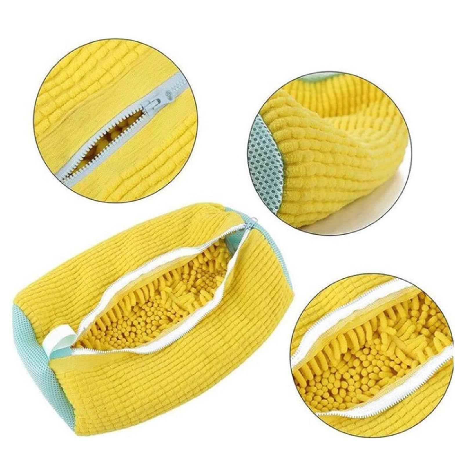 2 Pcs Borsa Per Il Lavaggio Delle Scarpe Sacchi Rete Biancheria Porta