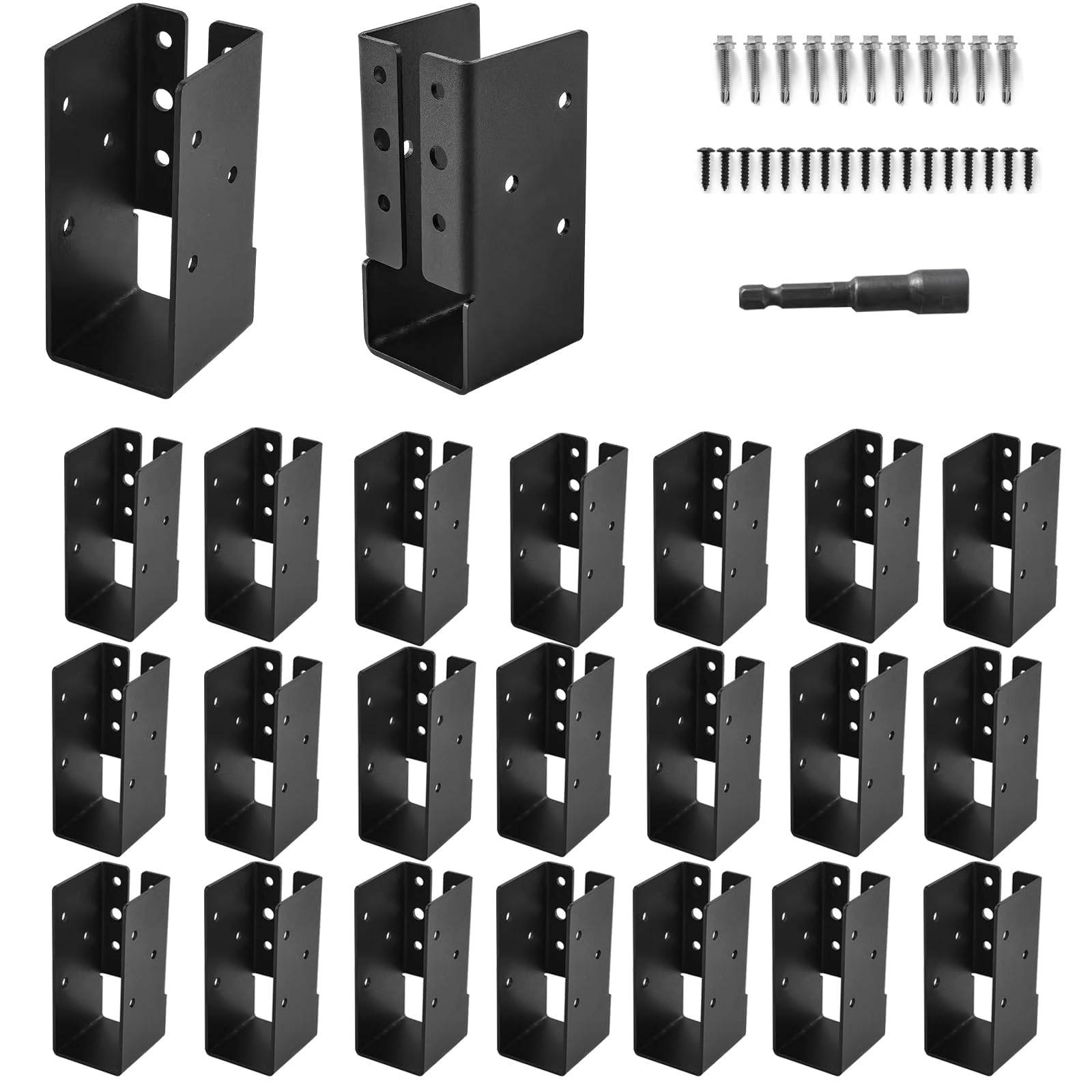 Concealed Joist Hangers - 24 Pack -11 Concealed Joist Hangers - 24 Pack -11