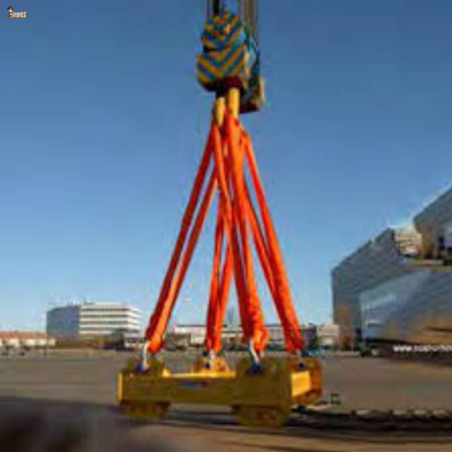 BricoLoco Eslinga elevación Tubular Circular sin Fin de Carga, 4x4, Amarre, Arrastre, Rescate, Remolque. Profesional. Poliéster. (5 uds., Violeta 1.000 kgs. 4 MTS. Circunferencia)