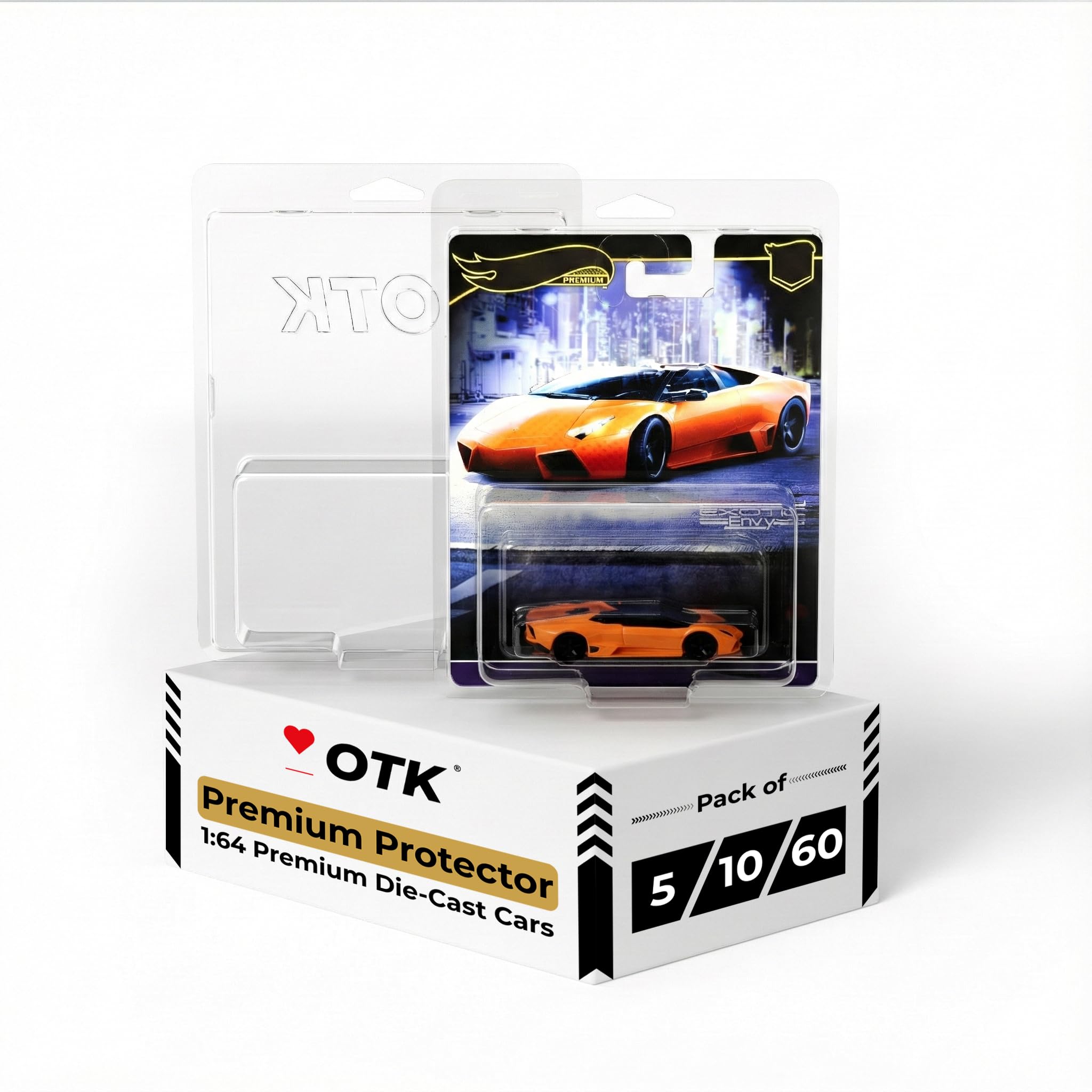 Amazon.com: OTK Multipack Premium Protector Case for Hot Wheels