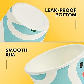 RACETOP [300 Pack] Paper Cups 3 oz, Bathroom Cups 3 oz, Disposable Bathroom Paper Cups, Small Mouthwash Cups, Ideal for Party