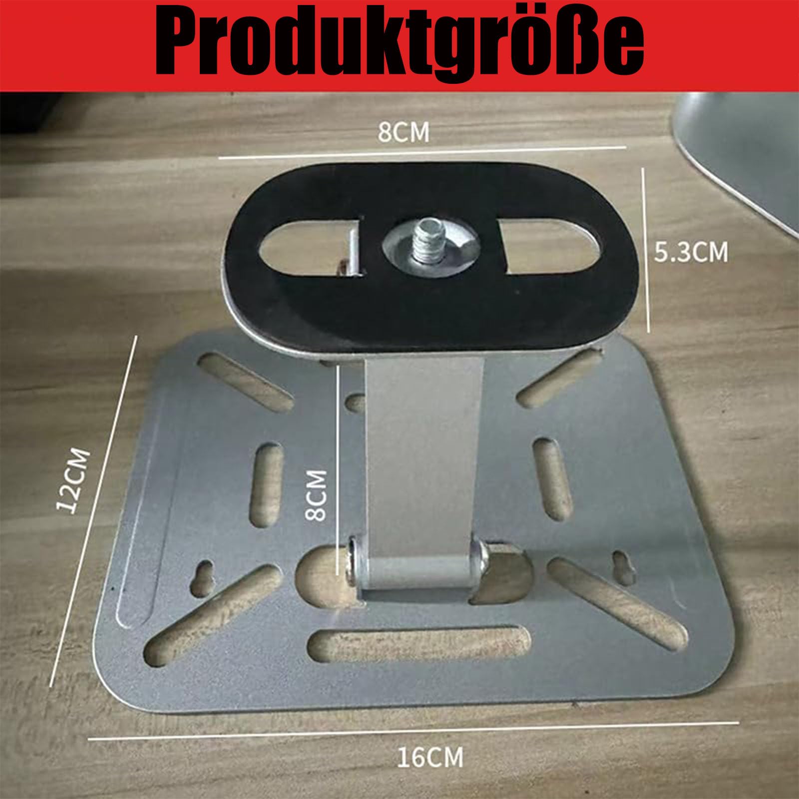 Support de projecteur réglable rotatif 360° universel home cinéma noir