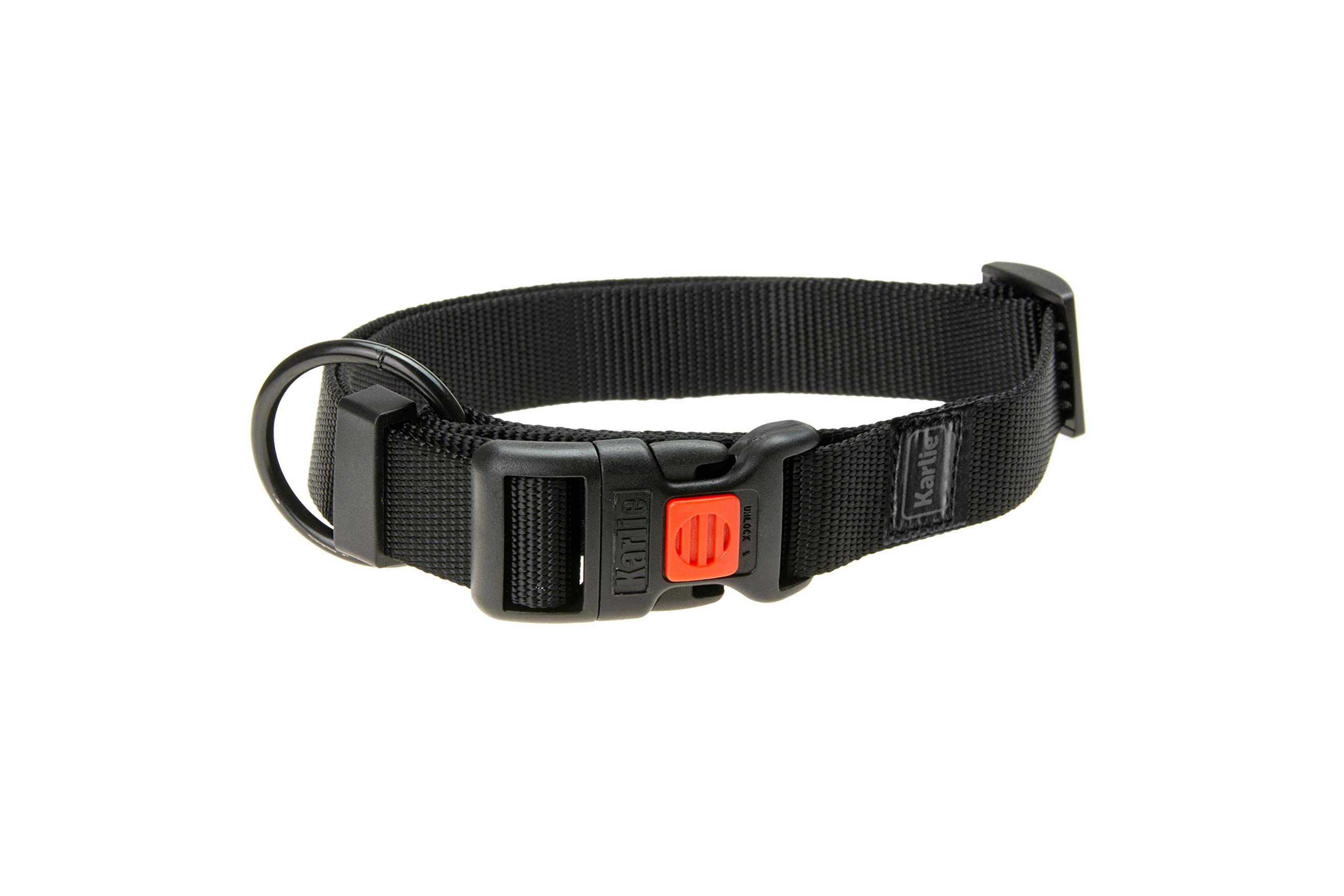 Karlie Art Sportiv Plus Collars, 45-65 cm x 25 mm, Black