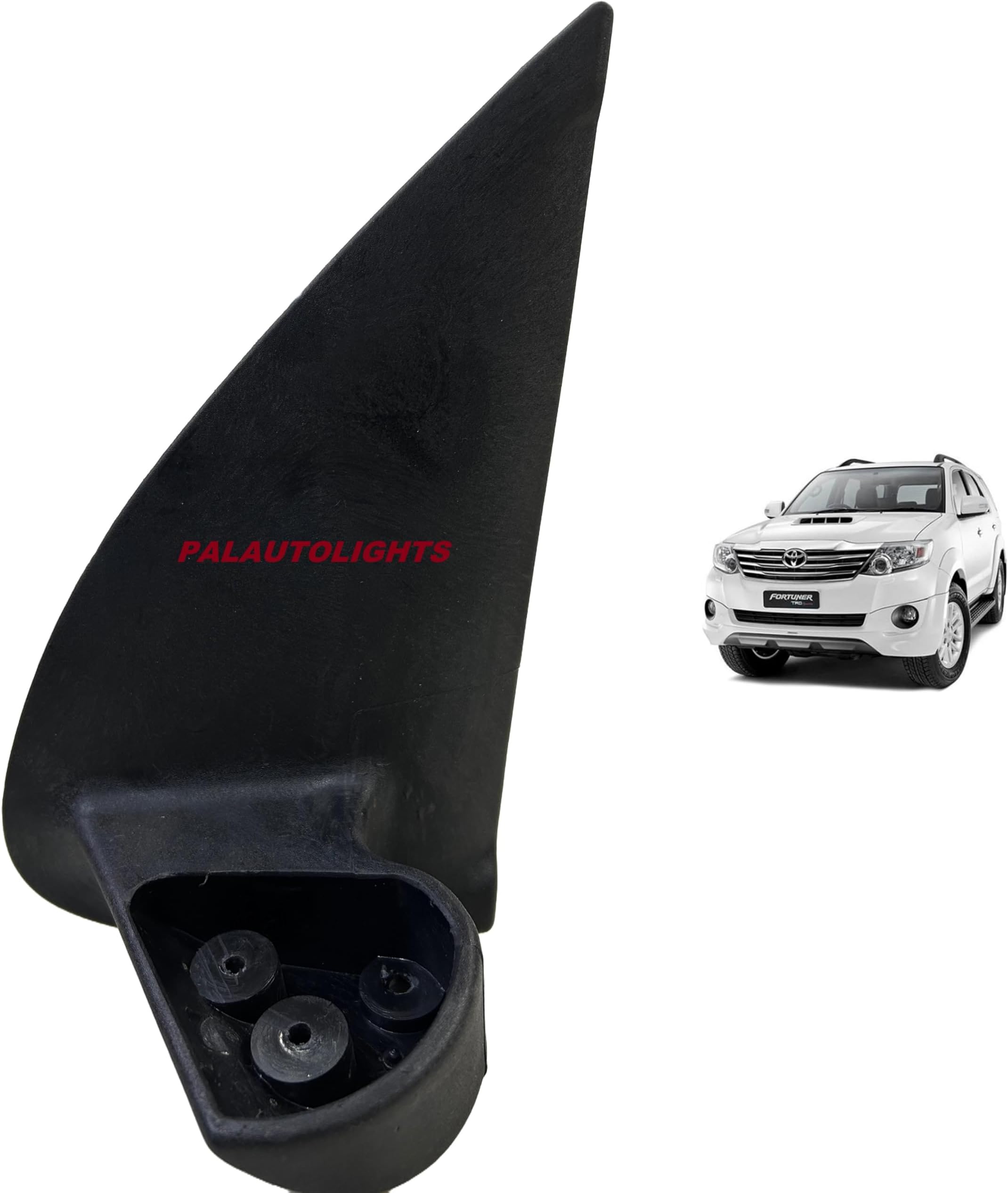 PALAUTOLIGHTS Left/Passenger Side Mirror Stand Bracket Compatible with Toyota Fortuner (Year:2012-2015)