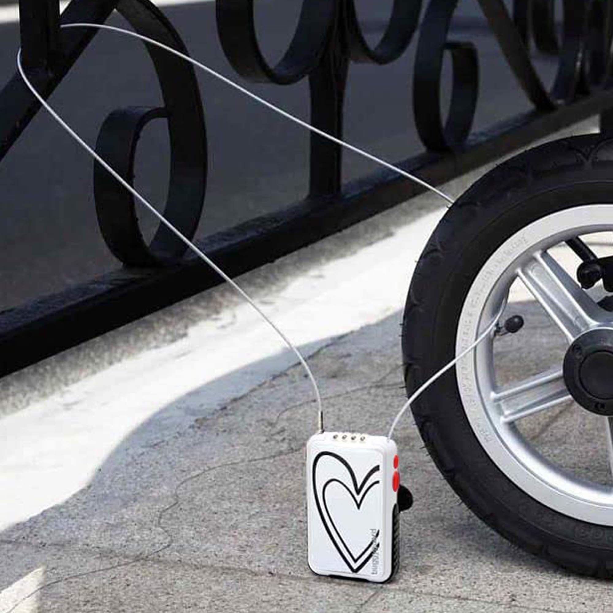 Buggyguard Lucchetto per passeggino"Deco" Cuore