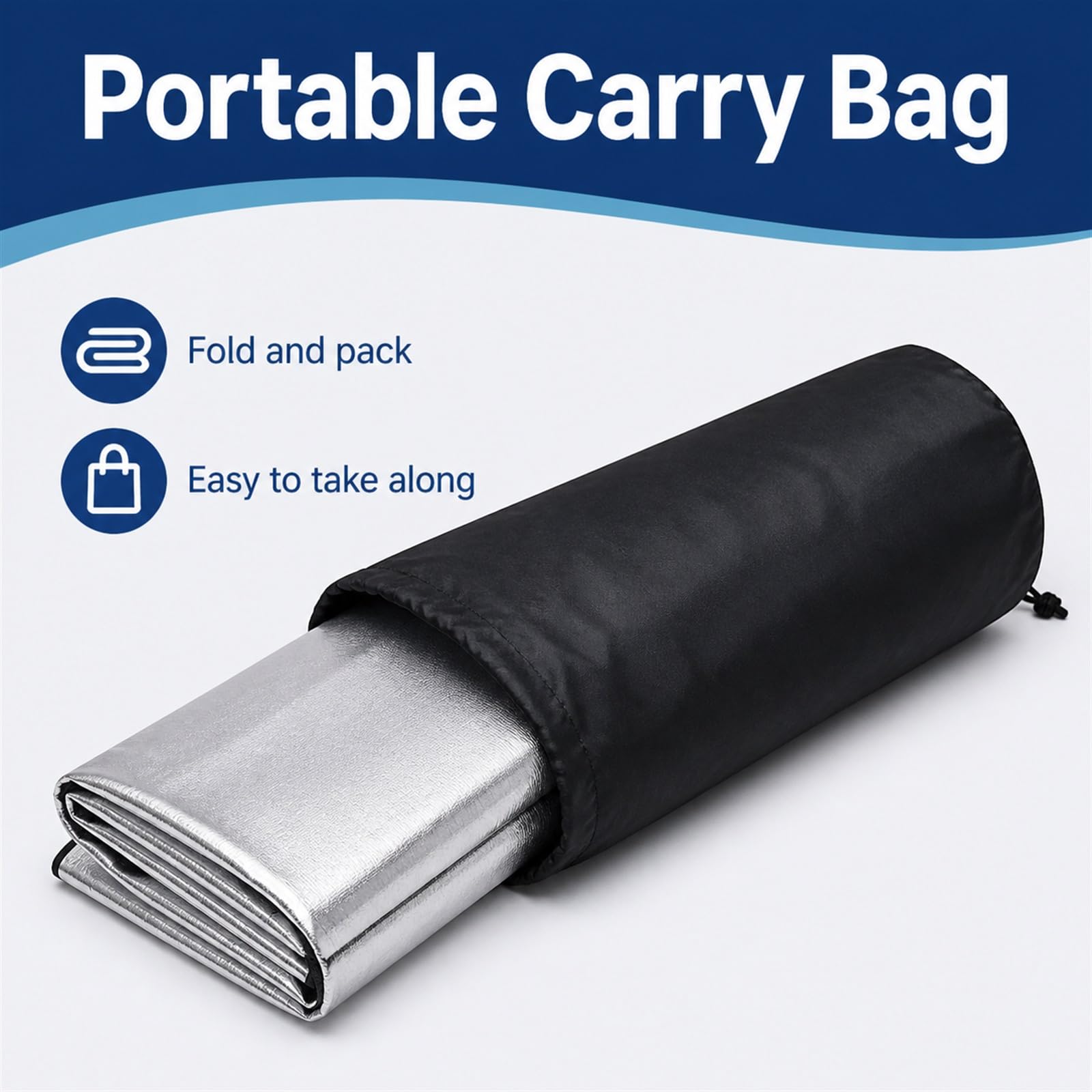 Mantas Aislante TéRmica para Camping,Esterilla Aislante De Aluminio Camping,Alfombra De Picnic para Exteriores,Ligero Y PortáTil,Ideal para Acampada En Parques
