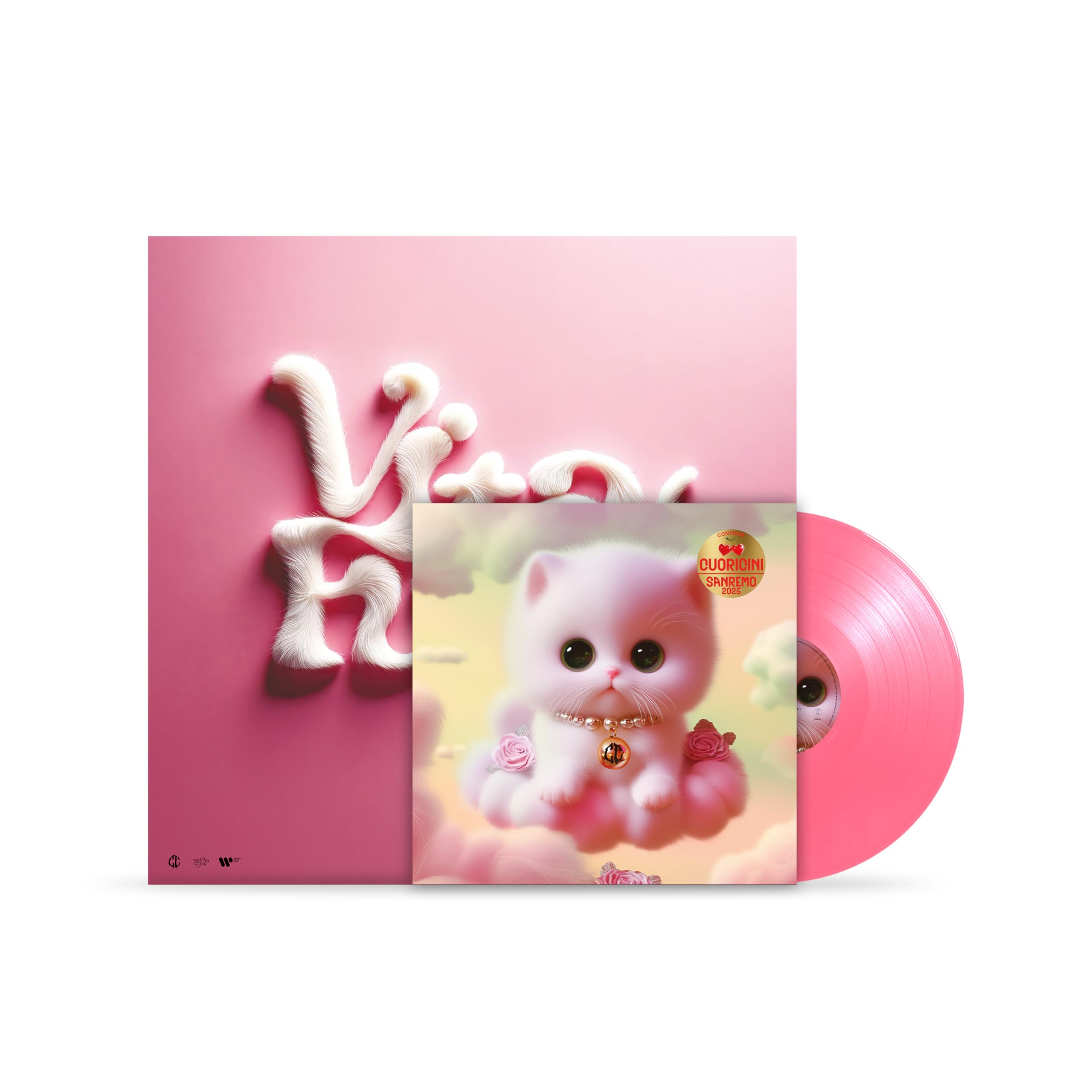 Coma Cose Vita Fusa Colored Pink Vinyl LP New And Sealed