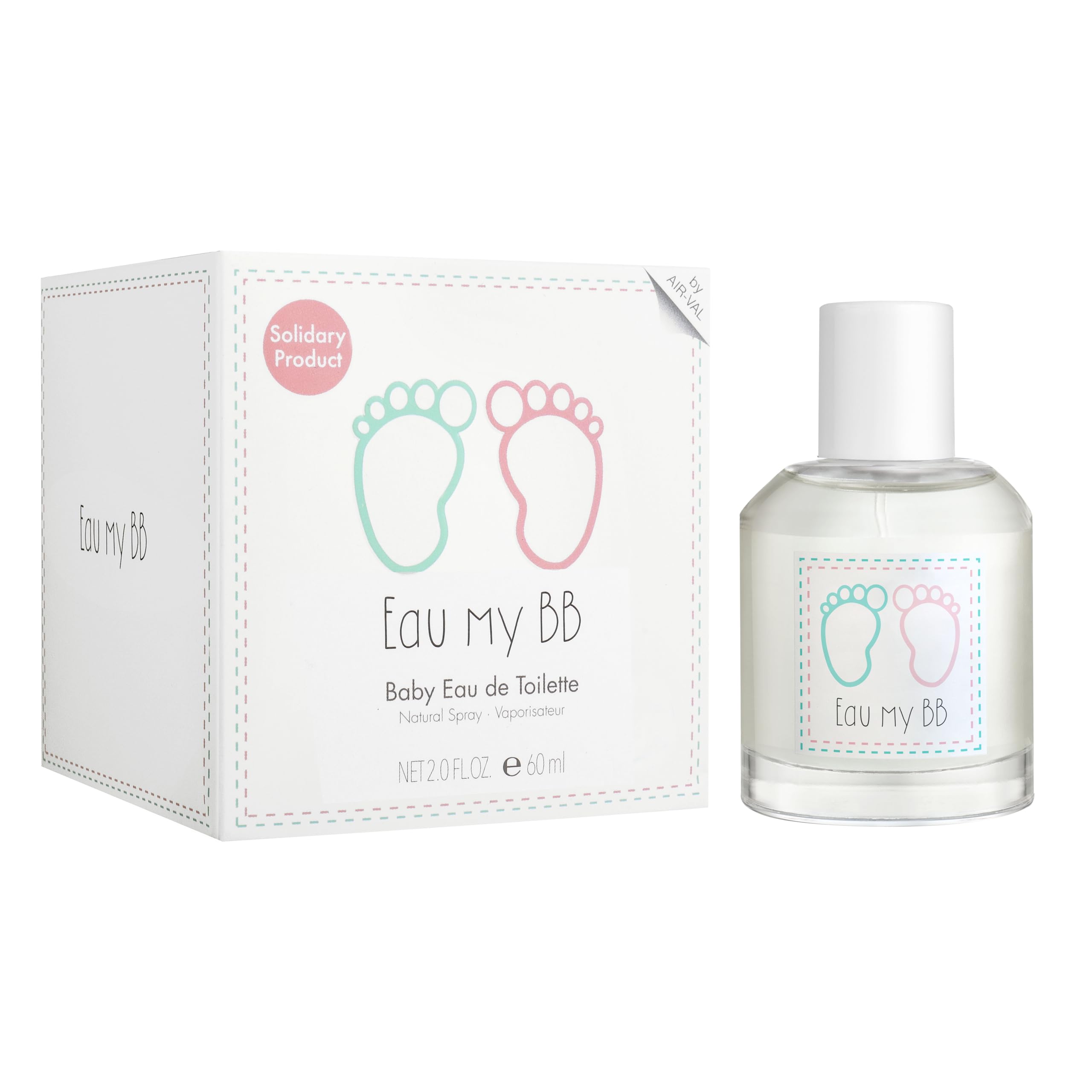 Air-Val EAU MY BB Eau De Toilette, 60 ml (Without Alcohol)