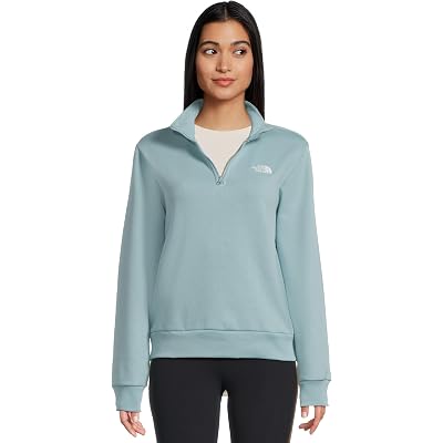 The North Face Evolution Embroidered 1/4 Zip blue eclipse