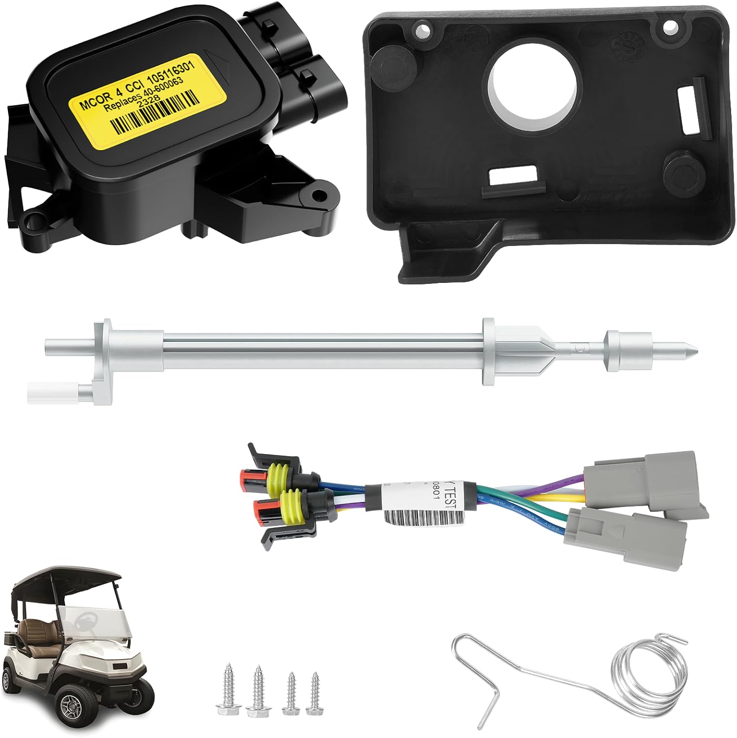 DRIVE UP MCOR 4 Conversion Throttle Potentiometer-Fits Club Car DS/Carryall/Tempo- AM293101, 105116301 (MCOR 4 Conversion Kit)
