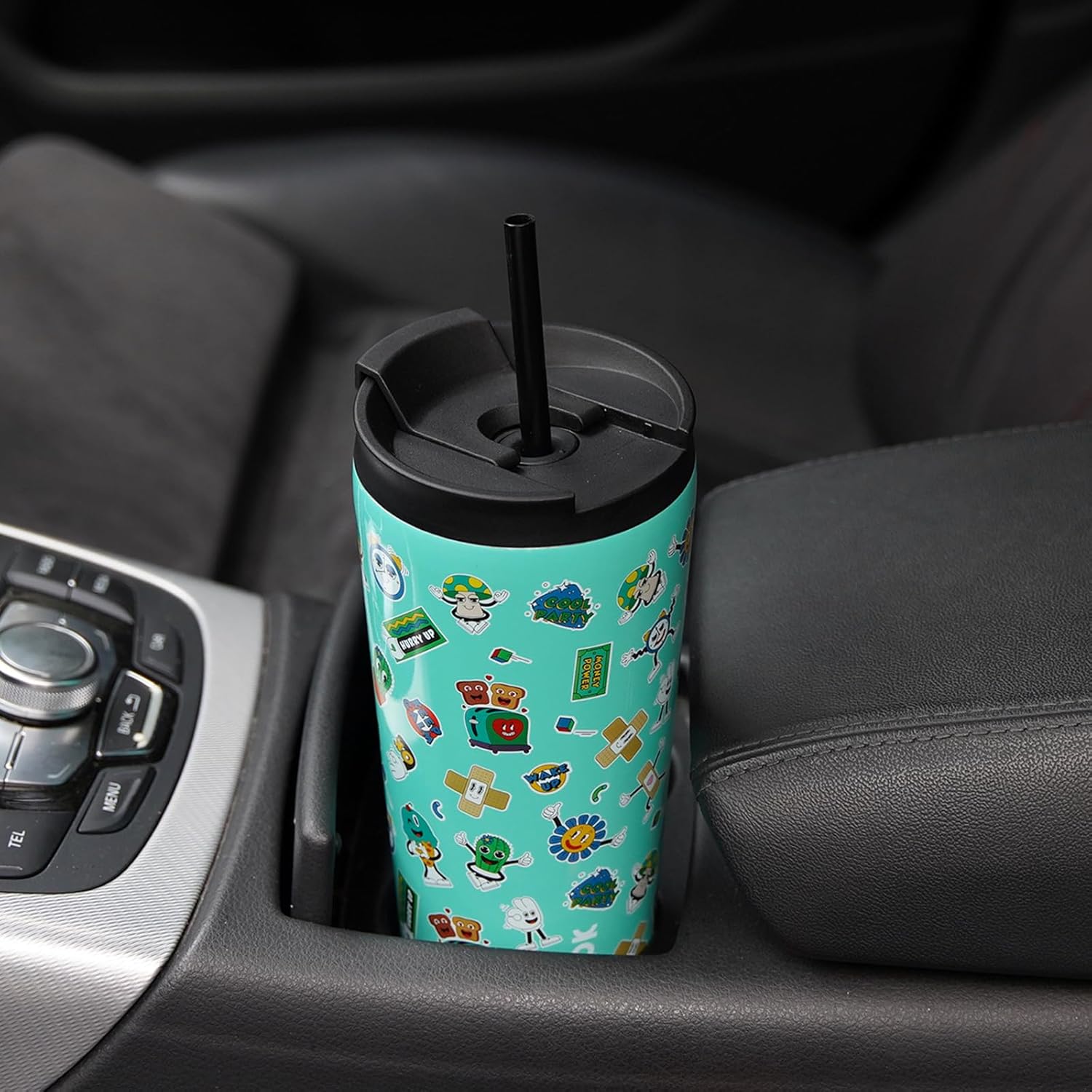 BJPKPK 26oz Tumbler With lid And Straw Stainless Steel Travel Coffee Mug Insulated Tumblers Cups,Passionate Red - Image 5