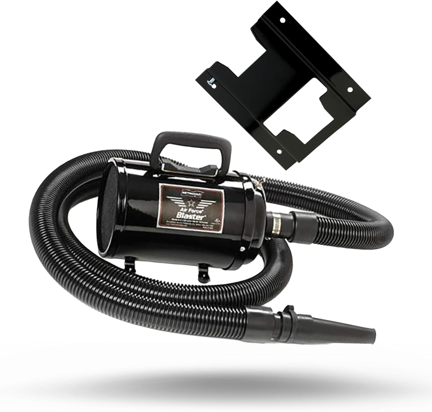 METROVAC Airforce Mounting Bracket Bundle with Airforce Blaster Pet Dryer