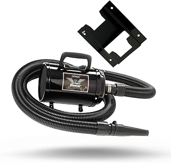 METROVAC Airforce Mounting Bracket Bundle with Airforce Blaster Pet Dryer