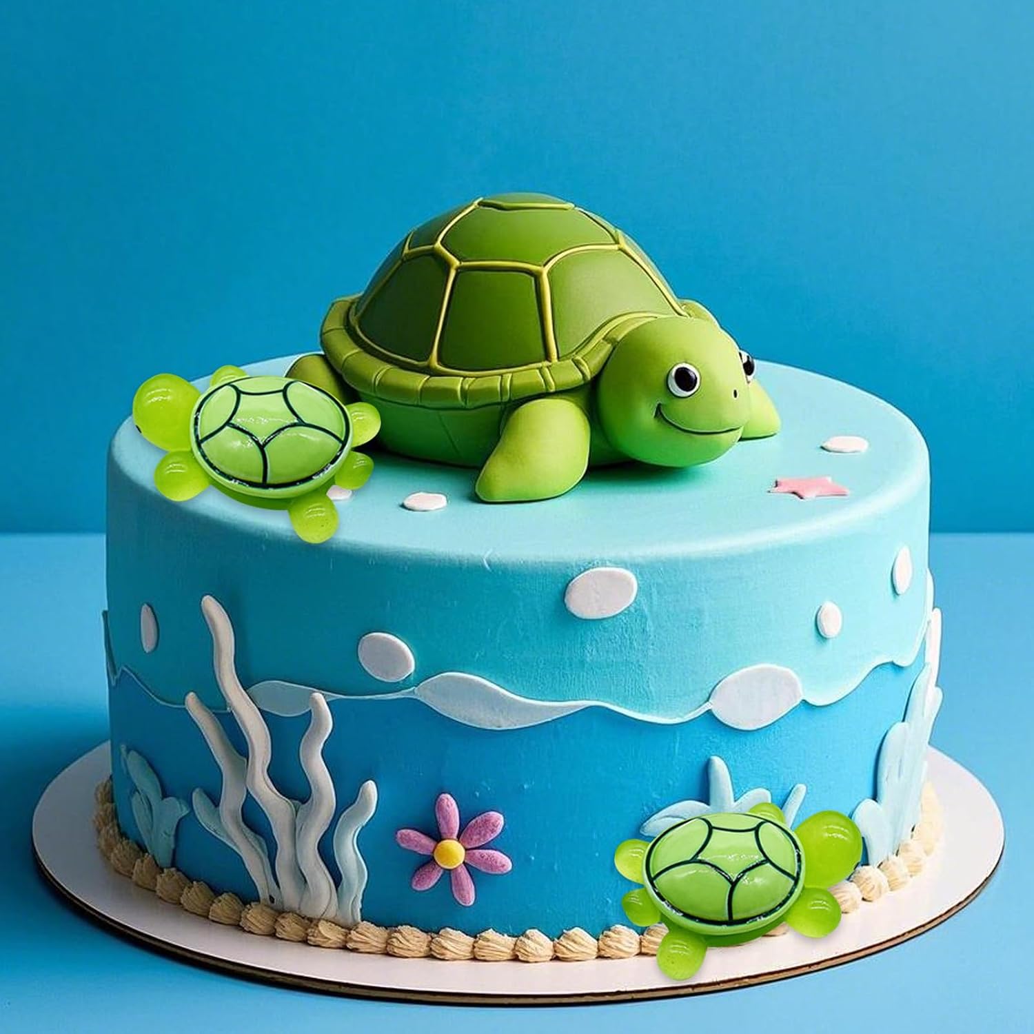 3D Sea Turtle Silicone Mold Turtle Chocolate Candy Fondant Molds for DIY Baking Cupcake Candle Soap Resin Casting Mold image 4