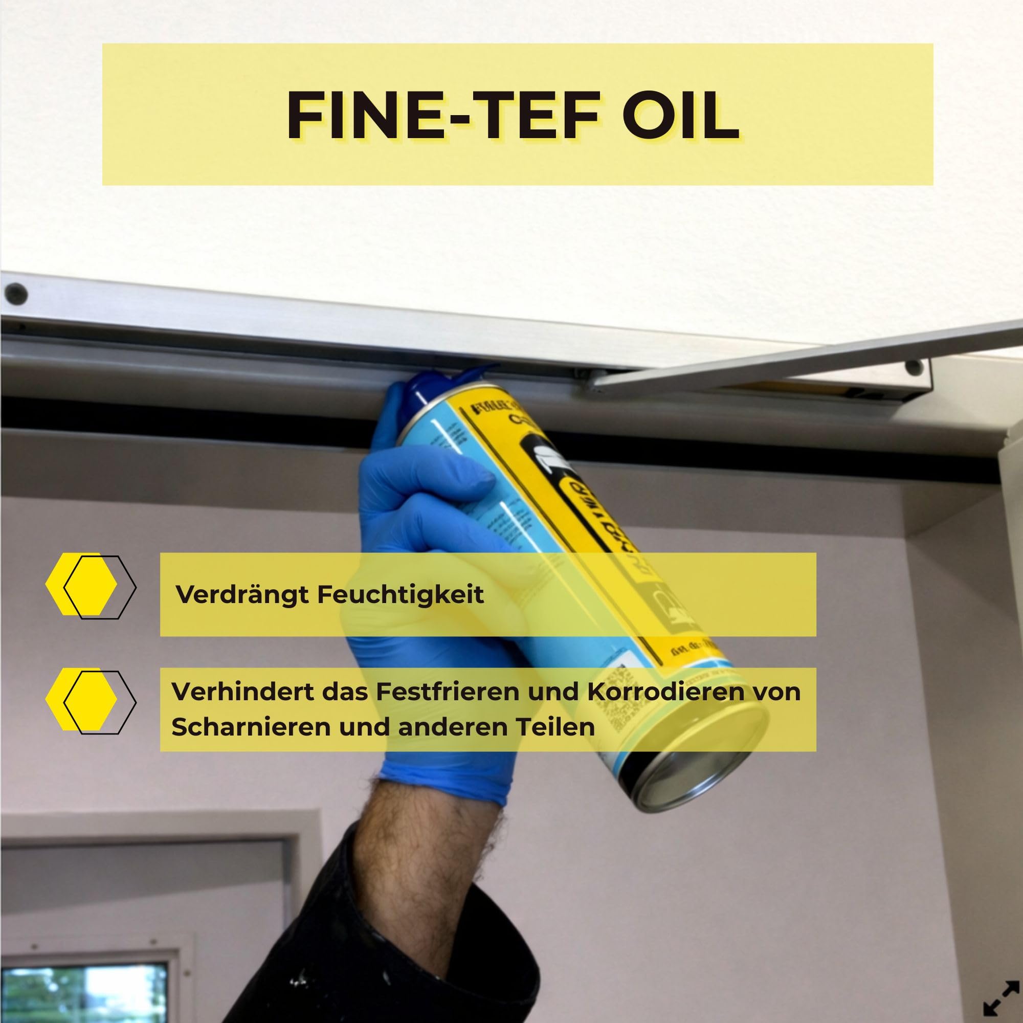 2 Stück INNOTEC Fine-TEF Oil 500 ml Schmieröl – dünnes, PTFE-haltiges Feinöl, halbtrockener Schmierfilm, wasserabweisend, reduziert Reibung und Verschleiß, schützt vor Korrosion, Metall und Kunststoff