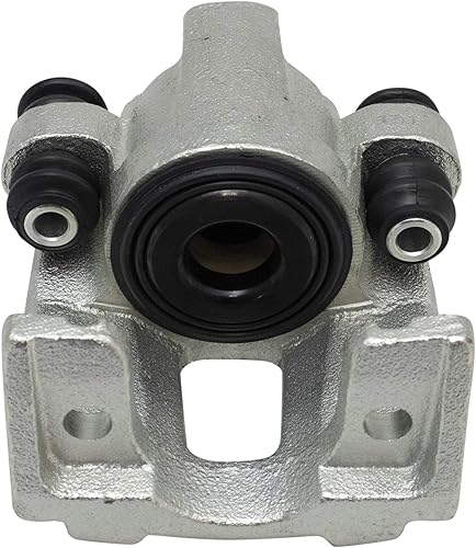 Miniatura 4 de TRQ Kit de rotor y pinza de freno de cerámica trasera con líquidos compatibles con Ford Explorer