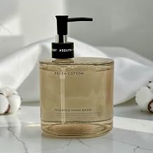 Asquith & Somerset Fresh Cotton Scented Hand Soap in Glass Bottle 500ml