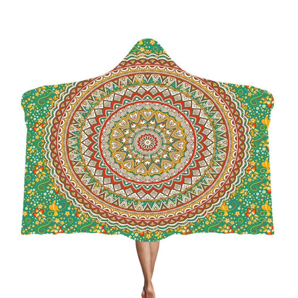 Couverture tendre à capuche pour éliminer les frissons en hiver