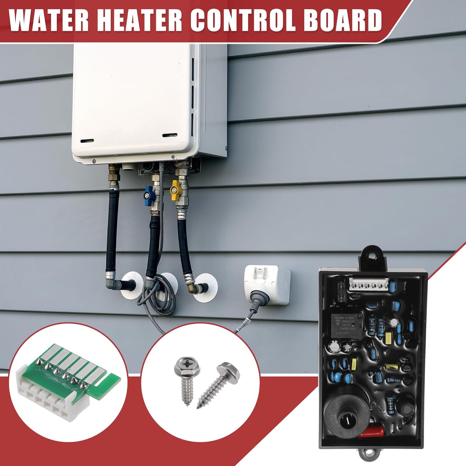 ACROPIX Water Heater Control Circuit Board Fit for Water Heater - Pack of 1